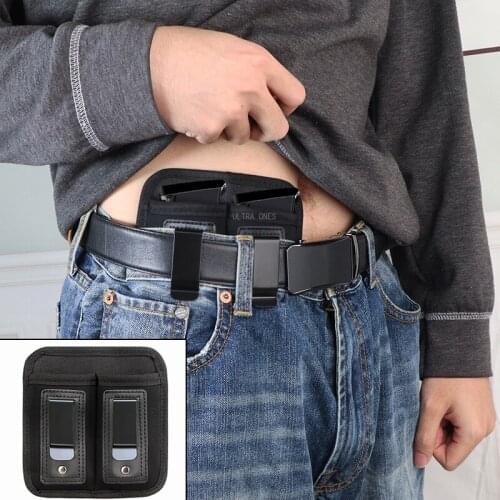 Shooting Double Magazine Pouch Tactical Airsoft Hunting Military Mag Pouch Holster Concealed Cs Combat Training Gun Accessories