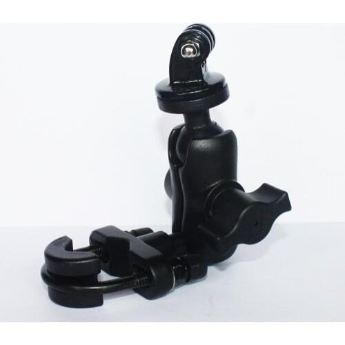 Motorcycle Handlebar Mount Aluminum Alloy Bicycle Handle Bar Mount Holder for Gopro Sports Cameras DVR etc