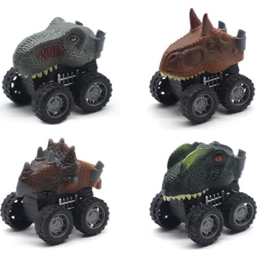 Simulation Dinosaur Car Model Fun Funny Gadgets Novelty Educational Interesting Diecast Vehicles Toys For Children Gift