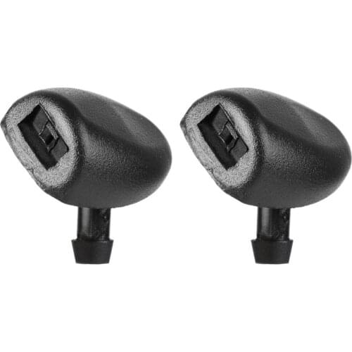 New High Quality 2Pcs Front Windshield Wiper Water Spray Jet Washer Nozzle Practical Durable Fit For Peugeot 407 206#295481