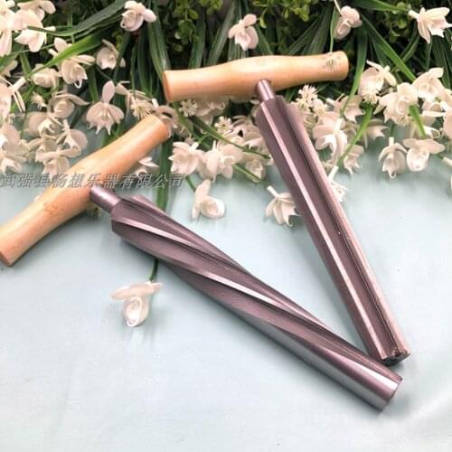 Professional Cello make tool,straight/screw flute style cello end pin reamer