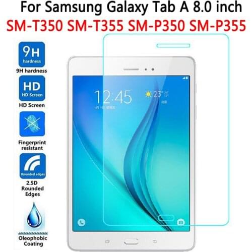 HD Screen Protector for Samsung Galaxy Tab A 8.0 T350 T355 8 inch Tempered Glass Tablet Protective Film Hardness Anti-Explosion