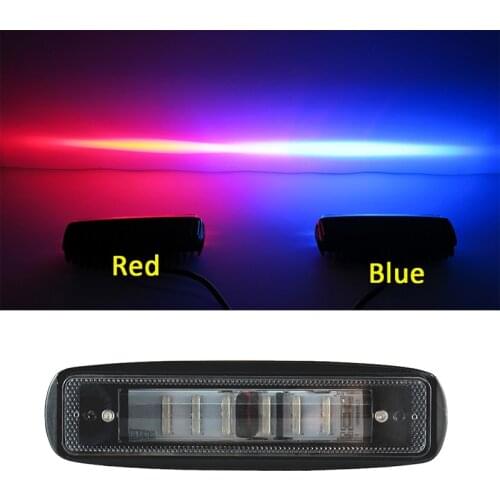 Newest Led Work Light Flood Len 30W Driving Light Red Blue White Offroad Lamp 12v Auxiliary Off-road Bulb Mini Size 4x4 SUV ATV
