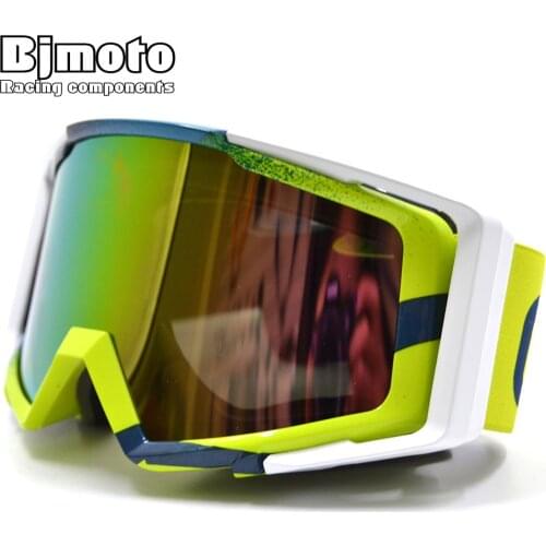BJMOTO Windproof Glasses Motorbike Racing Goggles Dustproof Cycling Bicycle Bike Motocross Outdoor Google Motorcycle Eyewear