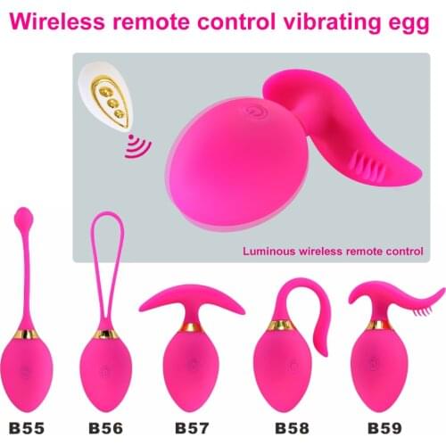 Vibrating Panties Egg Kegel Exerciser Vaginal Balls Wireless Remote Control Jumping Eggs Ben Wa Ball Clitoris Female Masturbator