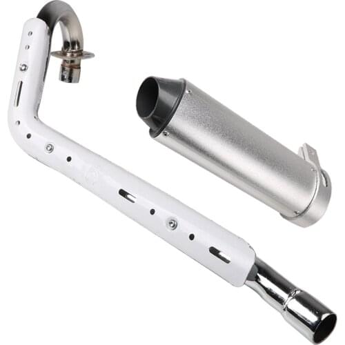 Motorcycle Exhaust Muffler 28mm & Pipe for ATV Dirt Pit Bike Racing 50cc -125cc CRF BBR TTR