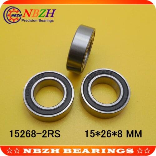 15268-2RS GCR15 bicycle ball bearing 15x26x8mm 15268 RS bike wheels bottom bracket repair bearing MR15268-2RS