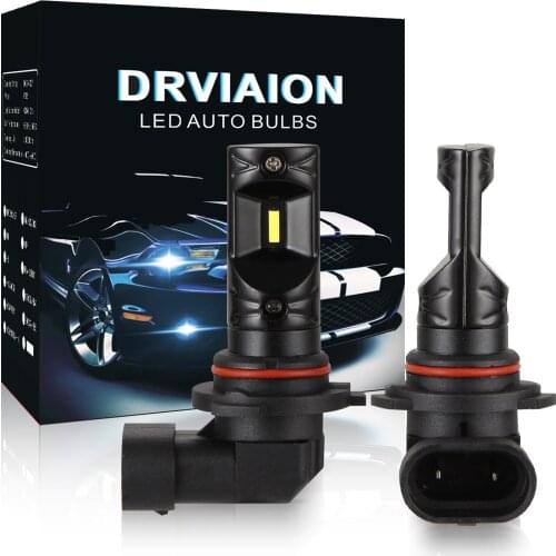 2PCS 9005 Car LED Fog Lights Bulb Error Free Auto 12V Car CSP Led Chip For Audi A3 Q7 B6 A6 B5 Q5 For Mercedes Benz W203 W211