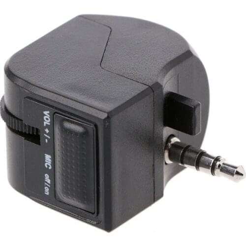 3.5mm Jack Headset Adapter With Mic Volume Control for playstation 4 PS4 Console,Switch,Retro Console