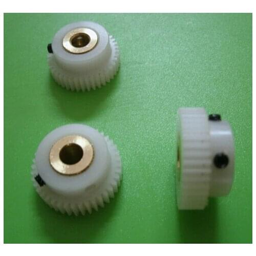 3Pieces/Lot 0.5M-38T POM Nylon Convex Spur Gear DIY Model Car Accessories Parts-Outer diameter:20mm hole:5mm