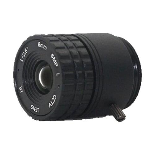 5 Megapixel HD 4mm 8mm 6mm CS Mount CCTV Camera Lens For 1080P / 3MP/5mp Security Camera