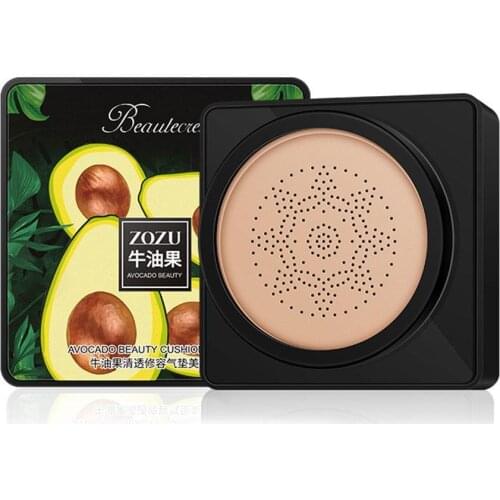 Avocado Mushroom Air Cushion BB Cream Moisturizing Lasting Long Face Concealer Cosmetics Makeup Foundation Whitening Waterp L7T1