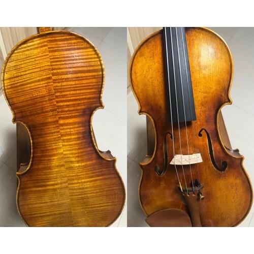 Master Violin 4/4 And 18-year-old European spruce vintage violin