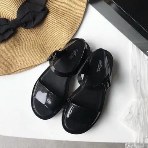 Melissa Woman Jelly Shoes 2020 New Women Sandals Roman Shoes Breathable Comfortable Beach Sandals Melissa Shoes