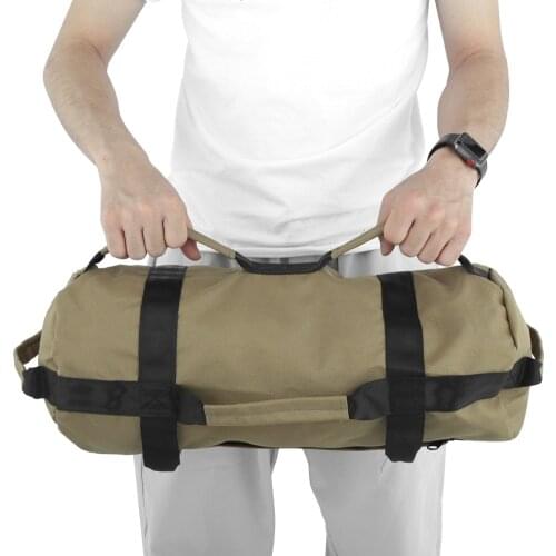 48x20cm Outdoor Fitness Weightlifting Sandbag Weight Adjustable Power Bags for Strength Training Exercise