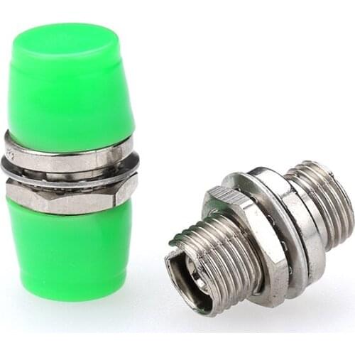 20pcs/Lot Good Quality FC APC Optical Fiber Connector Single Mode Small D FC APC CATV Fiber Optic Coupler Adapter