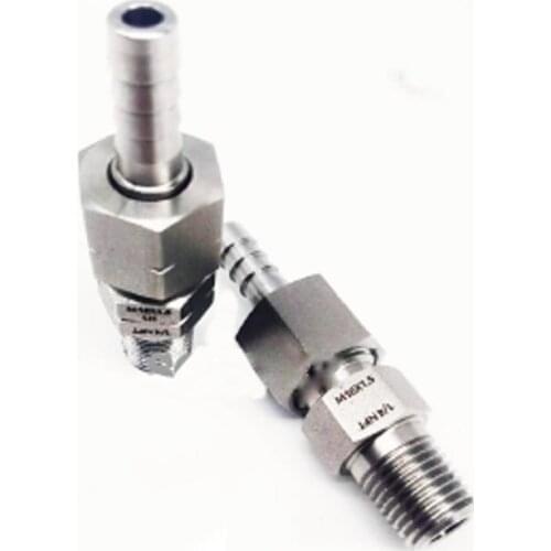 Pressure Reducer Outlet Live Connection Pagoda 316L 1/4NPT