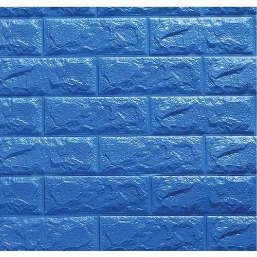 Bellagente Freewall Self Adhesive Flexible Cushion Wall Panel Blue 70 X77 Cm 8,5 Mm