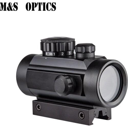 Tactical 1x35 Holographic Red Green Dot Sight Airsoft Air Guns Rifle Optics Hunting Scope 11/20mm Rail Mount Collimator