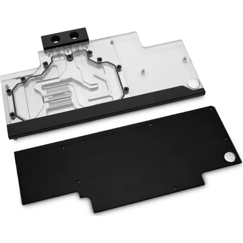 Ekwb classic series micro star magic dragon 2080ti fully covered graphics card water cooling head with back plate EK water