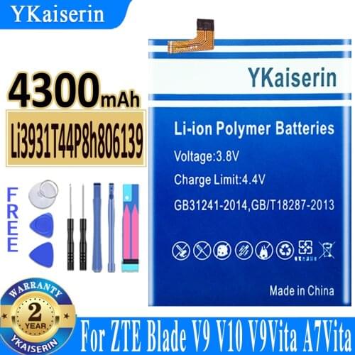 YKaiserin ZTE Blade V9 Vita Phone Batteries China