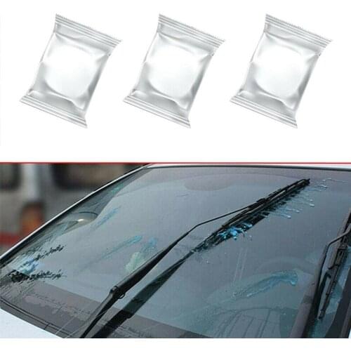 1Pcs Car Windshield Wiper Glass Washer Auto Cleaner Car Tablets Compact Repair Effervescent Window Accessories Y5Z9