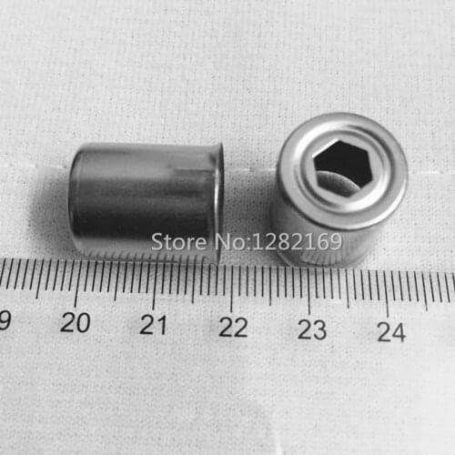2 pieces/lot) Microwave Oven Magnetron Antenna Cap 14.5MM Hexagon Hole Steel Cap Accessories Free Shipping to RU