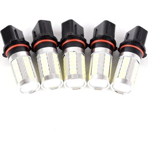 2pcs/lot P13W Universal Car High Power LED Bulbs Daytime Running Lights PSX26W Fog Lamps LED Bulbs