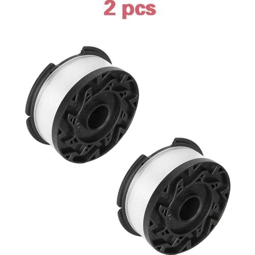 2 PCS Trimmer Line For Black For Decker String Trimmer Replacement Parts AF-100-3ZP Spool Line 30ft/ 0.065" Plastic + nylon