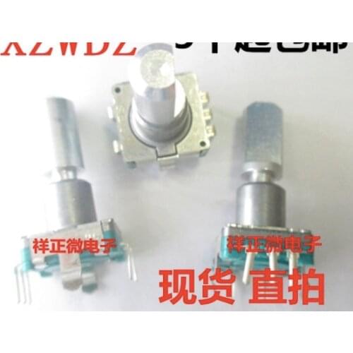 3pcs for ALPS EC11E15244B2 encoder with switch car navigation volume 30 bit 15 pulse 20F