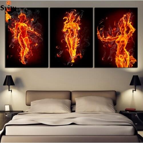 Canvas painting Modernism Abstract Nude Girls Back Art Painting for Living Room Bedroom Decor Paintings For Living Room Wall