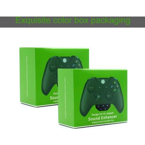 Stereo Headset Adapter -Audio Adapters Headphone Converter For -Xbox One Gamepad null