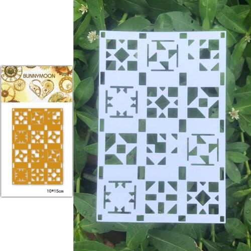 CH 2021 New Arrival Background frame Stencil Metal Cutting Dies For Scrapbooking Practice Hands-on DIY Album Card Handmade Tools