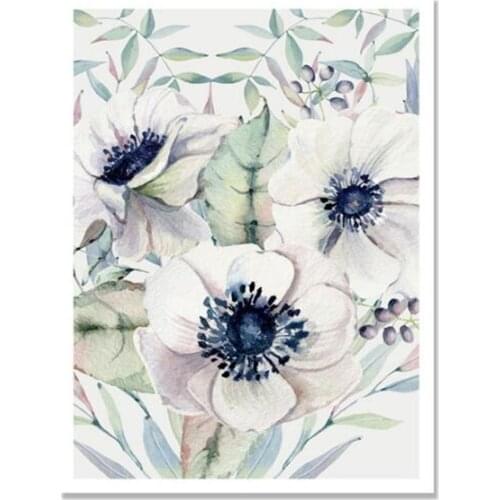 Flower Scenery DIY Cross Stitch Embroidery 11CT Kits Craft Needlework Set Cotton Thread Printed Canvas Home Decoration Sale