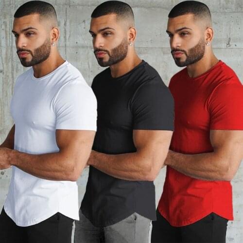 Mens Muscle Short Sleeve Sweat T-shirts Quick drying Gyms Super Extreme Tops Breathable Stretch Tee