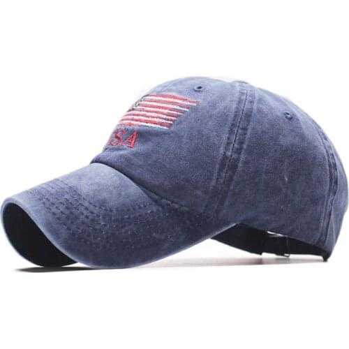 Cotton USA Flag Mens Baseball Cap Women Snapback Caps Hats For Men America Bone Casquette Gorras Male Baseball Hat Trucker Cap