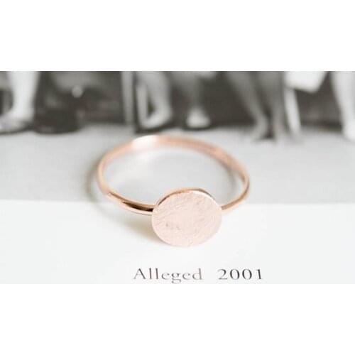 Jisensp Newest Design Infinity Ring Simple Style Round Finger Ring Women Elegant Wedding Ring Engagement Jewelry wholesale 10pcs