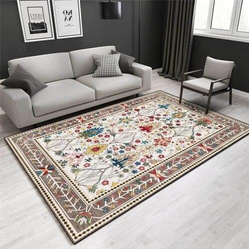 Kitchen antifouling mat multicolor Persian carpet 120x160cm living room non-slip carpet bedroom large area floor mat rugs