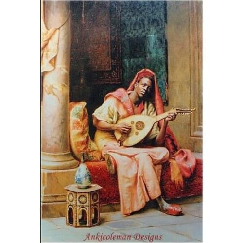 Needlework for embroidery DIY DMC High Quality - Counted Cross Stitch Kits 14 ct Oil painting - The Musician