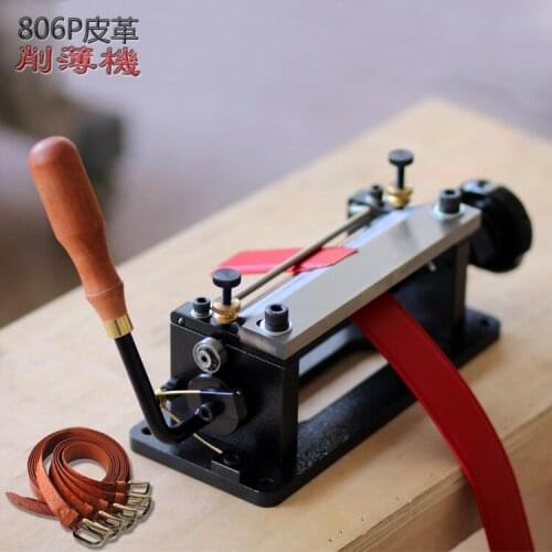 New Style 806P Manual Leather Skiver,Handle Leather Peel Tools,Leather Splitter high quality NE 806 leather paring machine