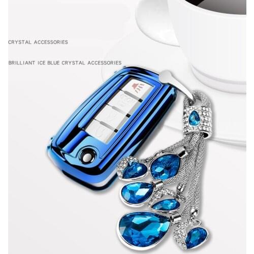 Durable Soft TPU car key housing cover for Nissan X-trail T32 Rogue Juke F15 Qashqai J11 Murano MAXIMA ALTIMA accessories Case