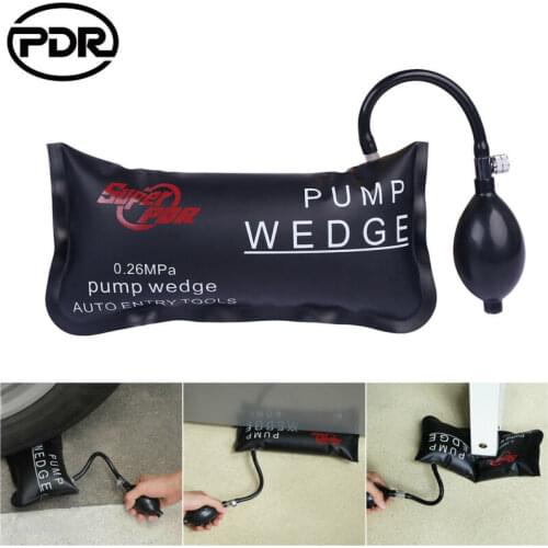 Super PDR Pump Wedge Locksmith Tools 50pcs Black Auto Air Wedge Airbag Lock Pick Set Open Car Door windows Ultra Thin Lock Tool