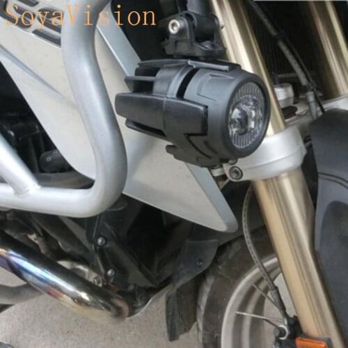 Led Motor Parts Motorcycle Fog Universal Motorcycle LED Auxiliary Fog Light Driving Lamp Headlight For BMW Moto Accessories