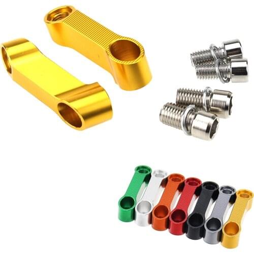 Universal Motorcycle Accessories Screws 10mm Extend Riser Extension Adapter Mirrors for Yamaha FZ-07 MT-07