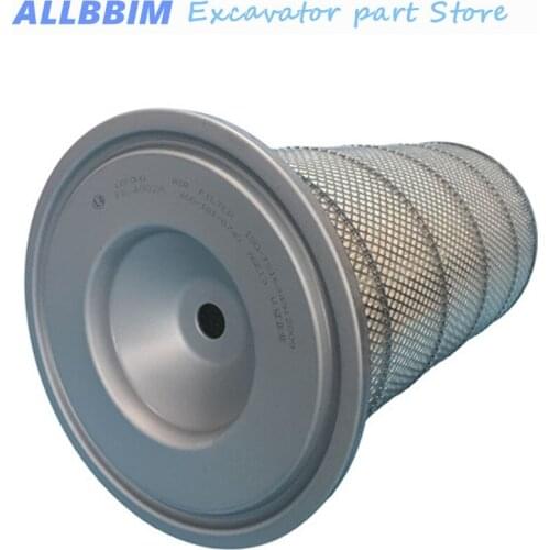 For P181191 P522452 AF4896 600-181-6820 AF4838 Excavator accessories air filter air filter element high quality accessories