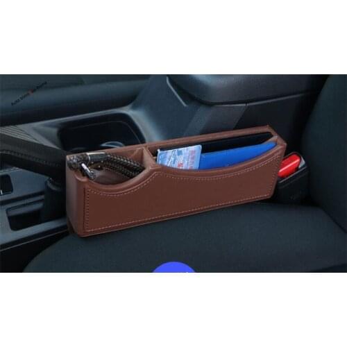 Yimaautotrims For Mercedes Benz E CLASS C Class GLC Inside Seat Storage Pallet Armrest Container Multi-grid Box Cover Kit 1 Pcs