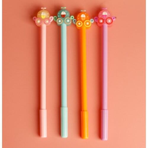 36 pcs/lot Creative Octopus Gel Pen Cute 0.5mm black Ink Signature Pens Promotional Gift Office School Writing Supplies