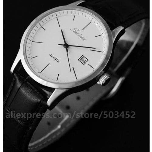 100pcs/lot Calendar Clock Mens Watch Women Leather Accesorios Mujer Fashion Unisex Wholesale Watches For Women Men