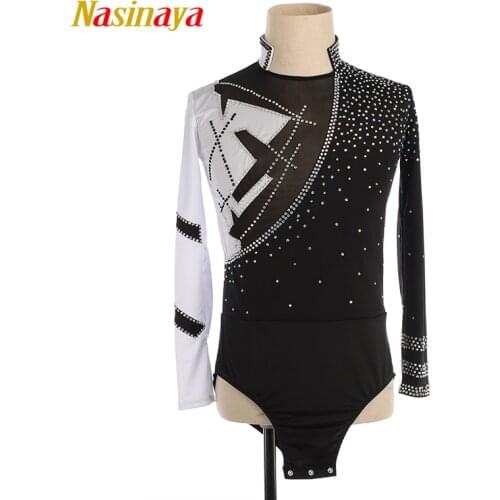 Nasinaya Boys Man Figure Skating Performance Clothing Customized Competition Ice Skating Leotard Kids Patinaje Gymnastics Dance