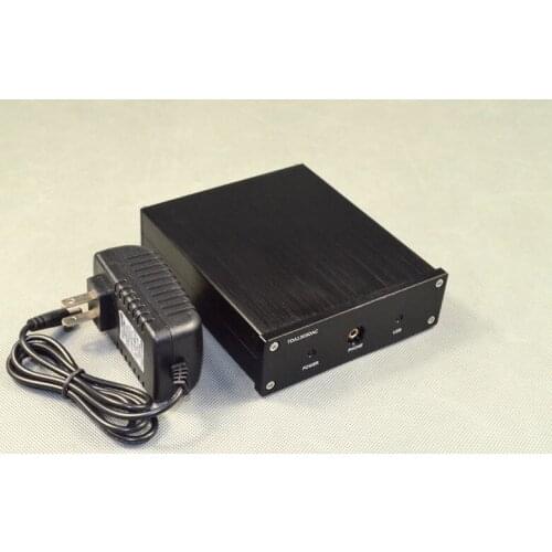 Double parallel TDA1305 DAC chip + CS8412 Digital reception + CM108 USB Fever Class HIFI DAC Decoder With fiber coaxial input